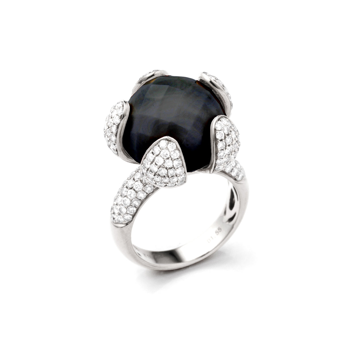 Lotus But Ring (black)