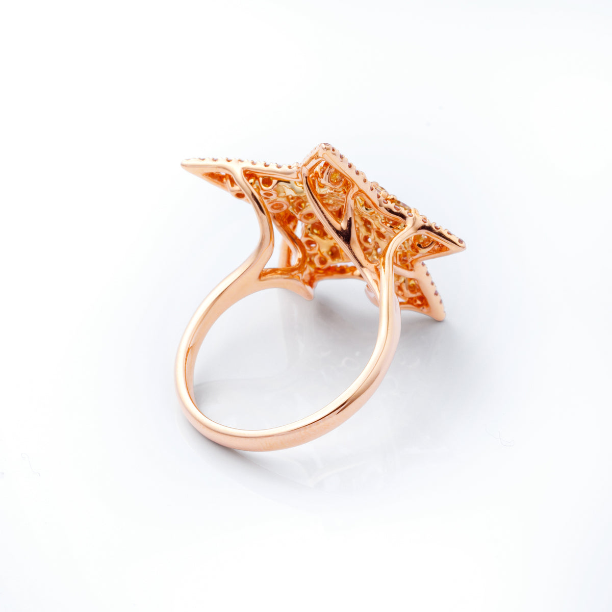 Yellow Star Ring(Medium)