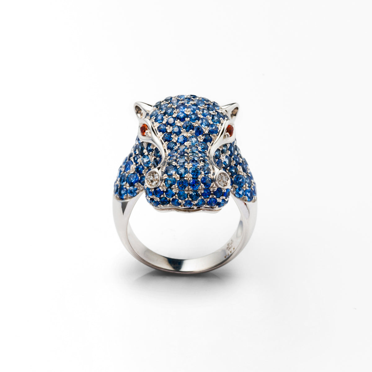 Hippo Ring (Blue)