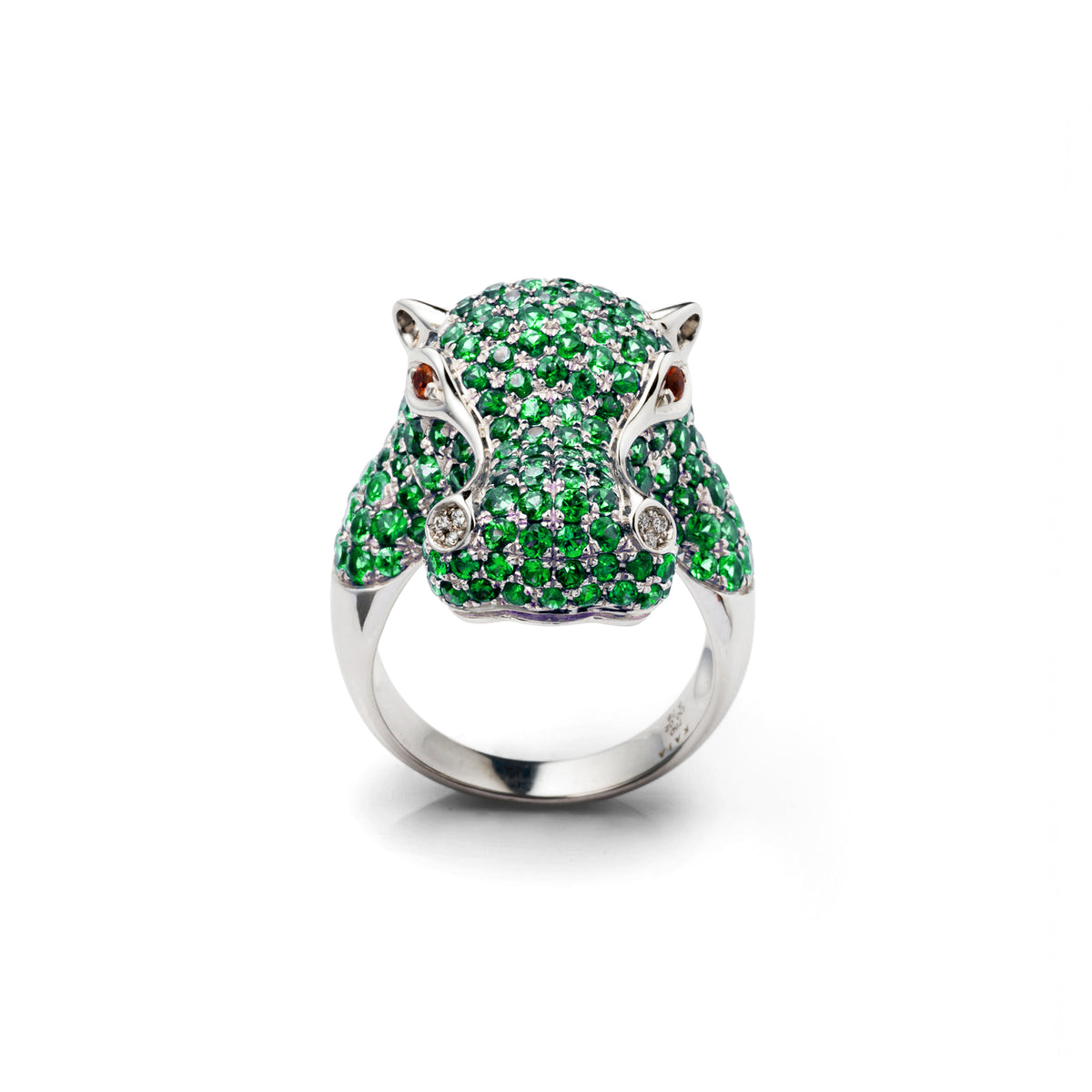 Hippo Ring (Green)