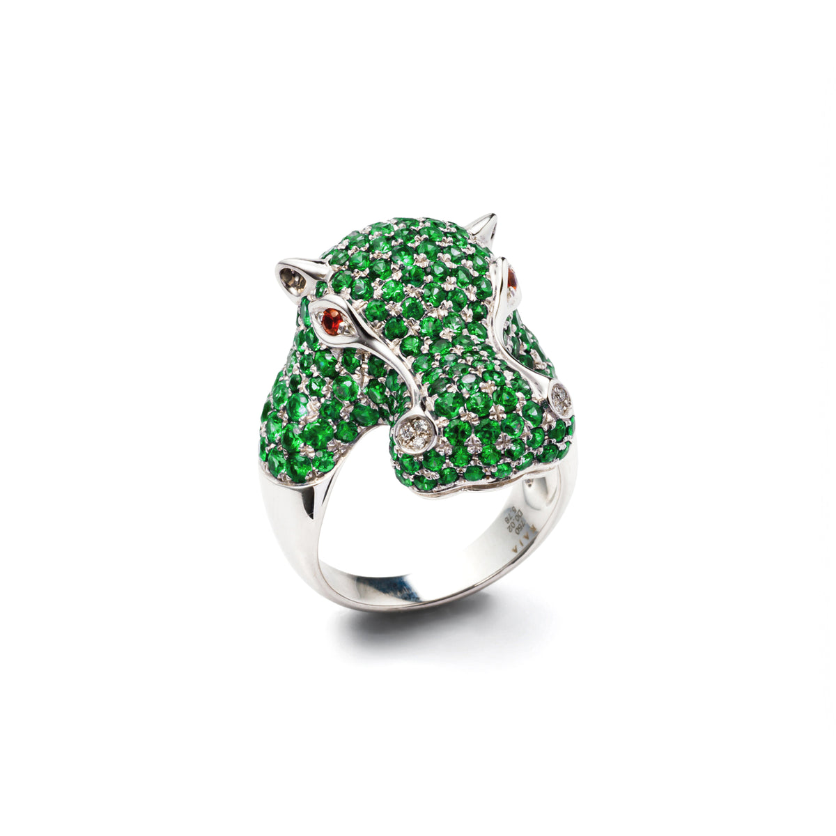 Hippo Ring (Green)