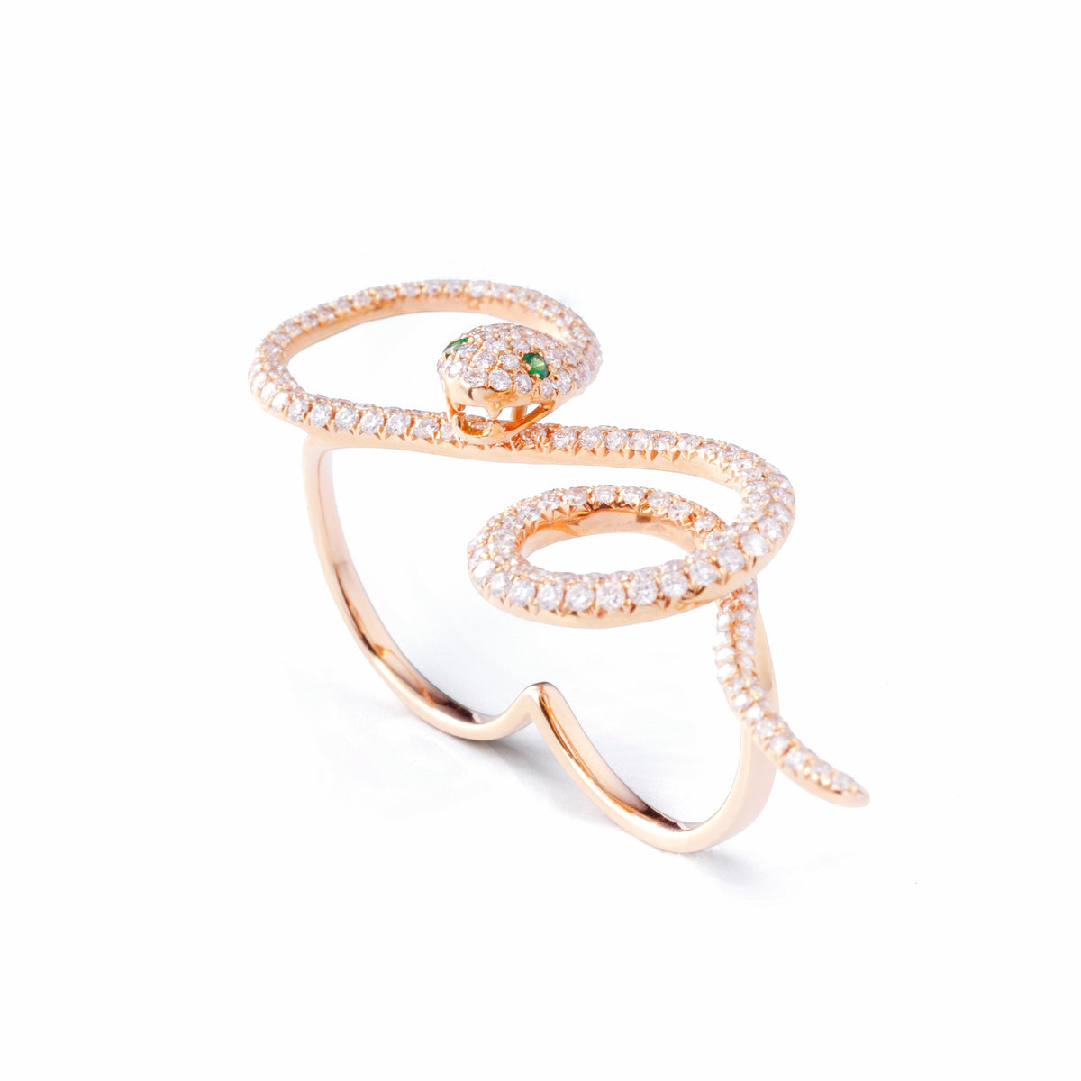Infinity Snake Ring