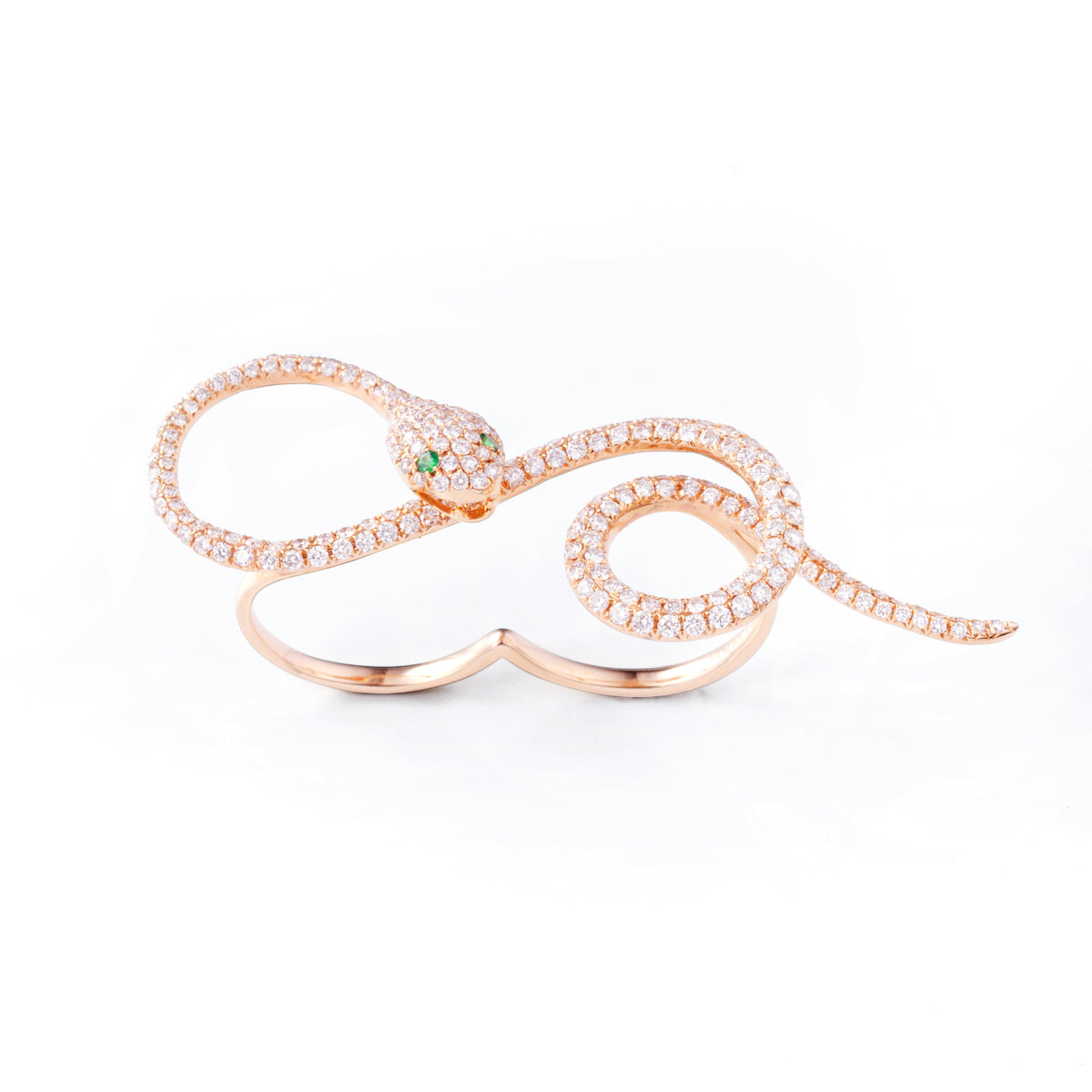 Infinity Snake Ring