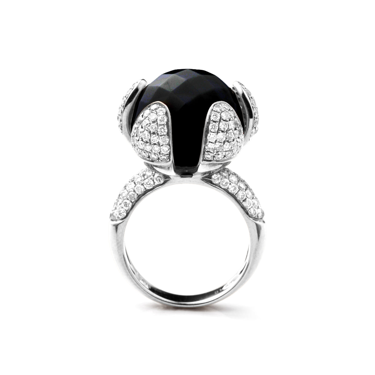 Lotus But Ring (black)