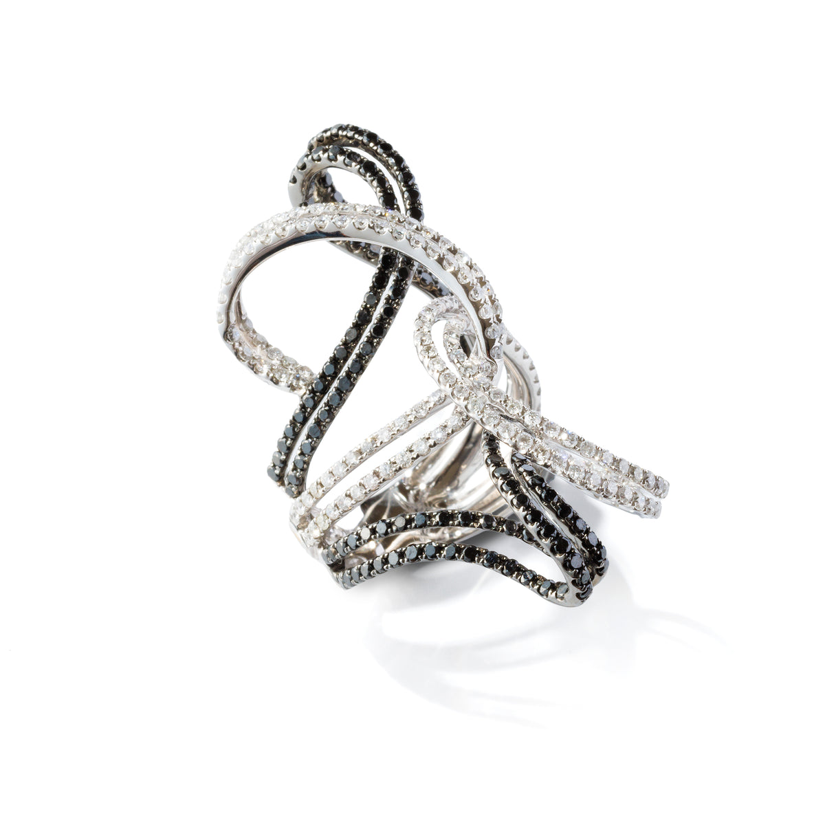 Winding Ring （Black ＆ White）
