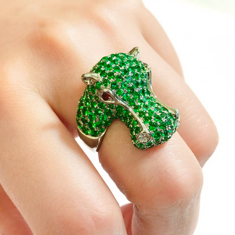 Hippo Ring （Green）