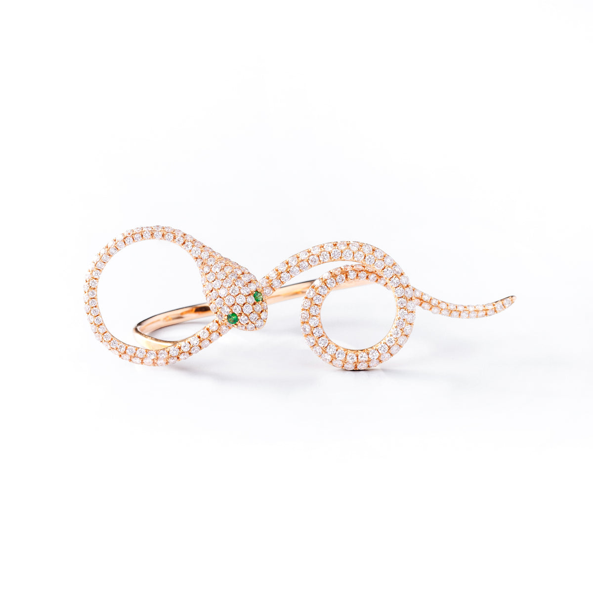 Infinity Snake Ring