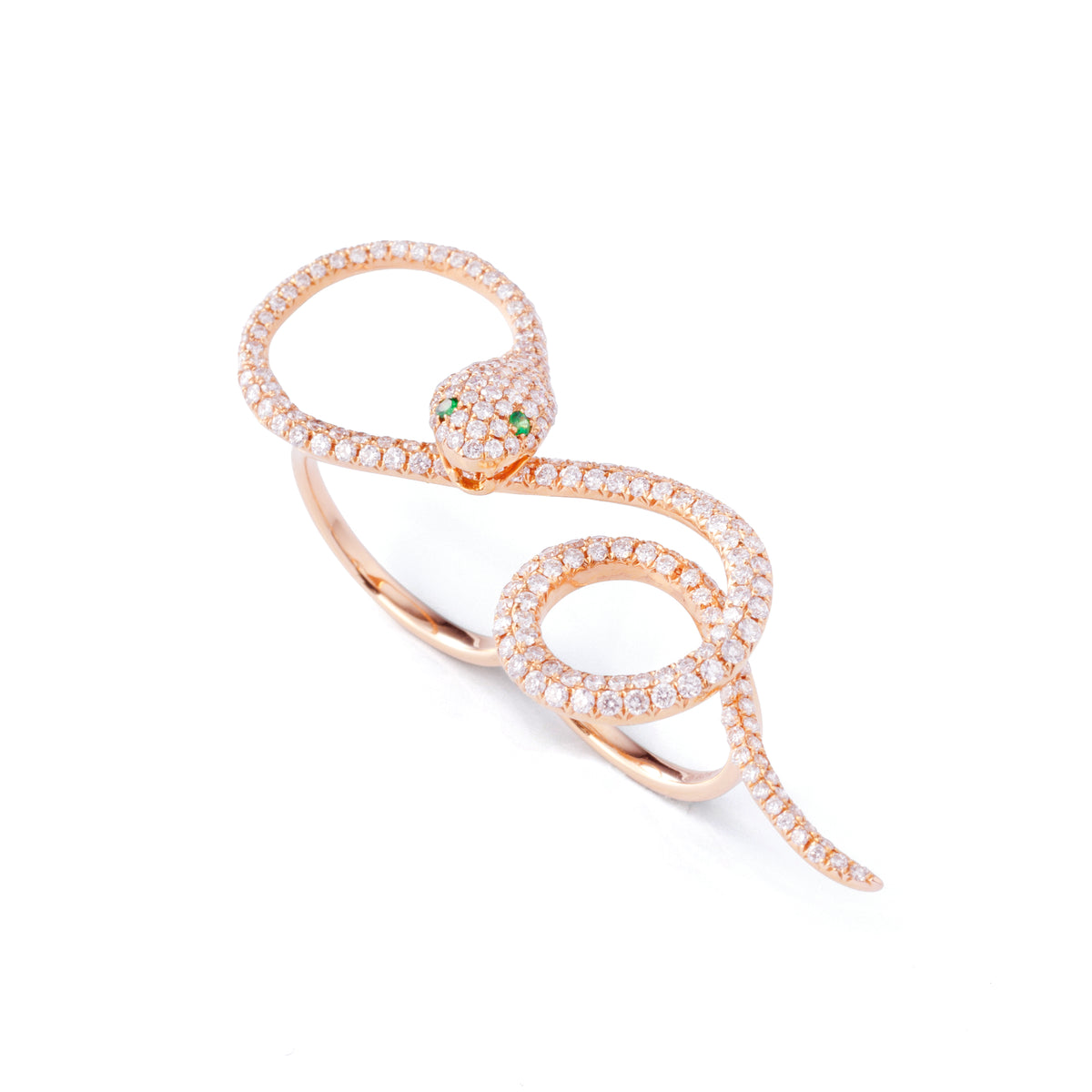 Infinity Snake Ring
